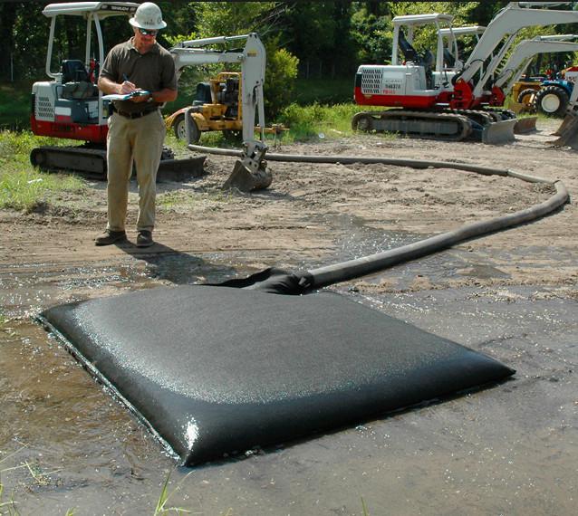 Dewatering Bag For Coastal Protection