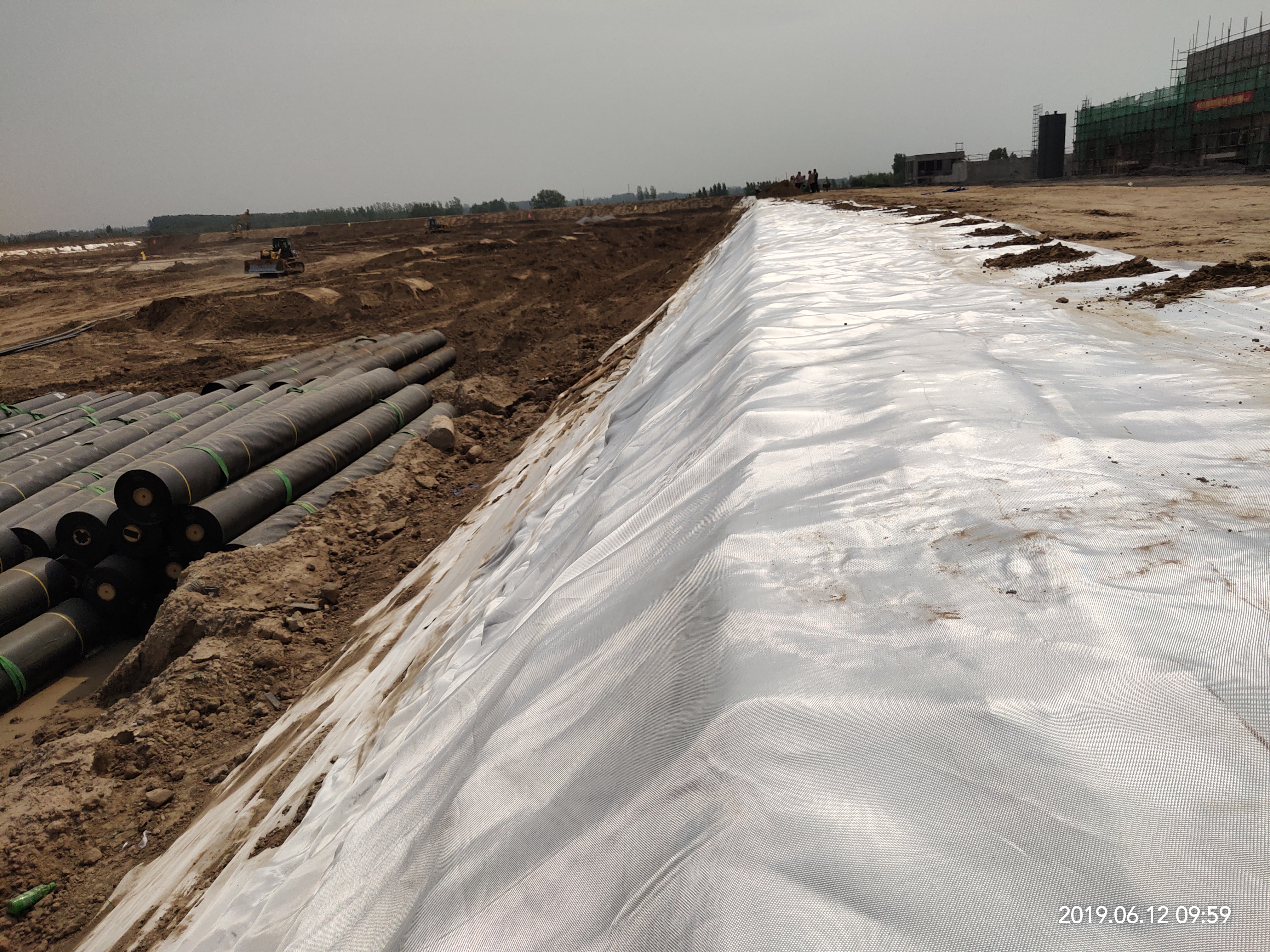 High strength PP Filament Woven Geotextile